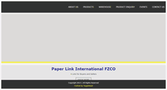 Desktop Screenshot of paperlinkintl.com